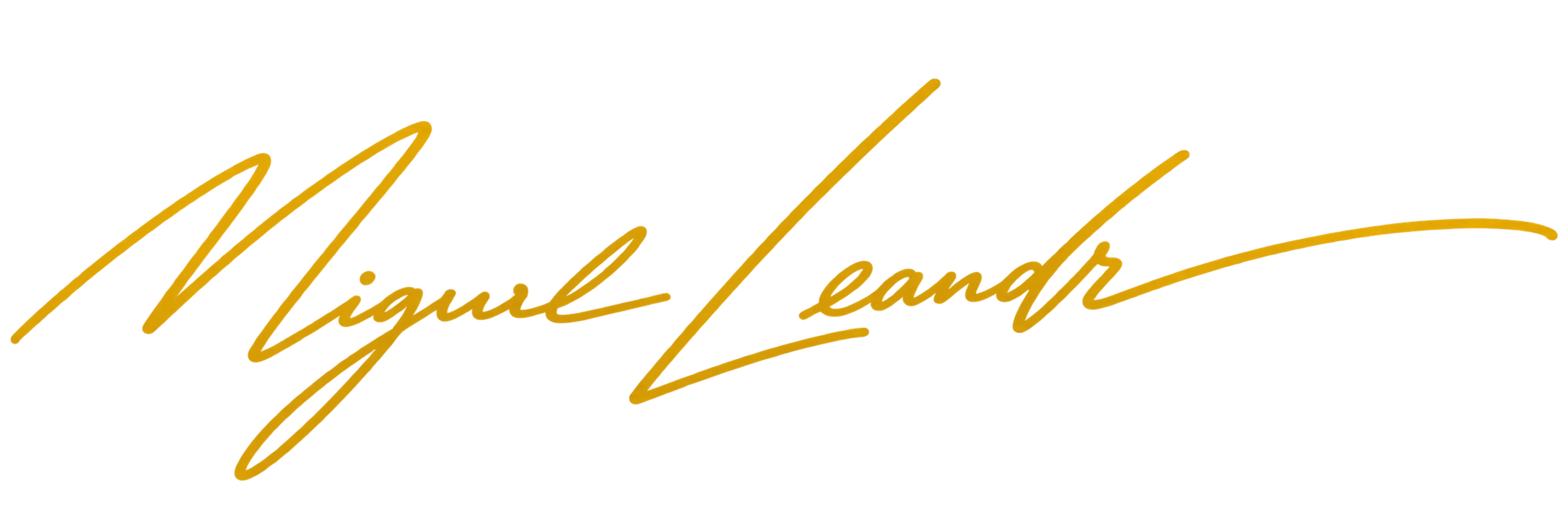 Miguel Leander signatur